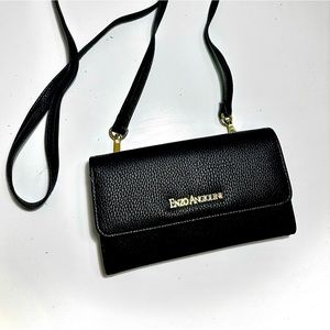 Enzo Angiolini Black Crossbody Purse